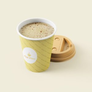 Copos descartáveis para café 80ml (50 uni)